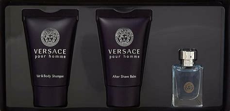 versace pour homme for men 3 piece mini gift set|versace pour homme 100ml price.